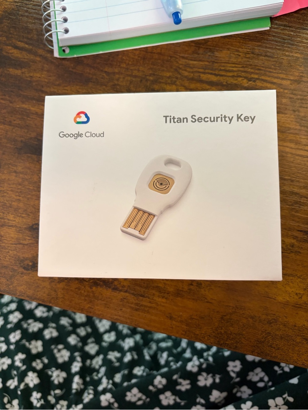 Unopened- Google Security Key